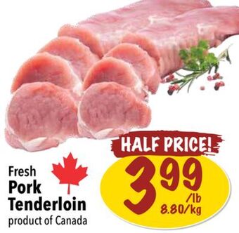 Farm Boy Fresh pork tenderloin offer