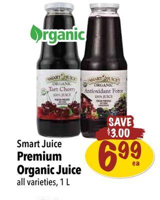 Farm Boy Smart juice premium organic juice offer