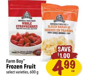 Farm Boy Farm boy frozen fruit offer