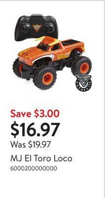 Walmart Mj el toro loco offer