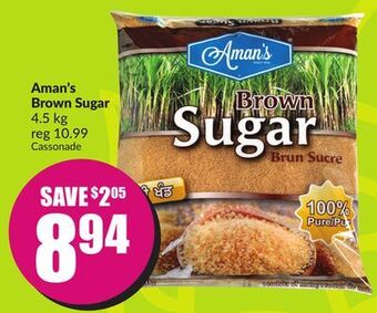 FreshCo Aman's brown sugar 4.5 kg offer