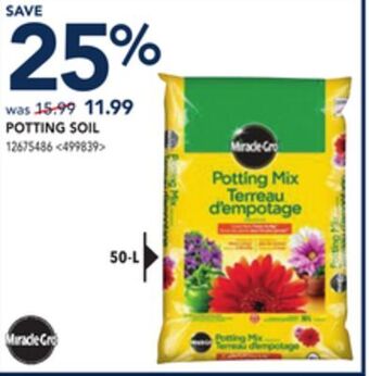 RONA Potting soil offer