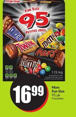 FreshCo Mars fun size 95 pk offer