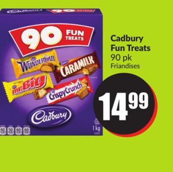 FreshCo Cadbury fun treats 90 pk offer