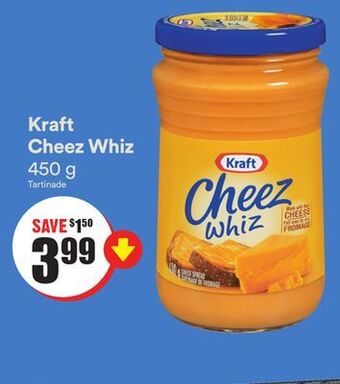 FreshCo Kraft cheez whiz 450 g offer