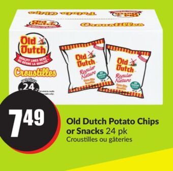 FreshCo Old dutch potato chips or snacks 24 pk offer