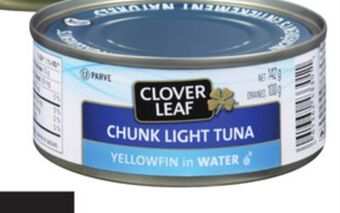 Giant Tiger Clover leaf canned tuna offer