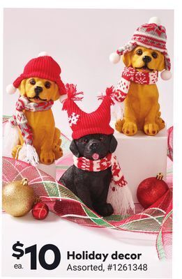 Giant Tiger Holiday decor offer