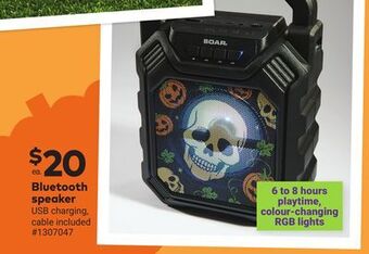 Giant Tiger Bluetooth speaker offer