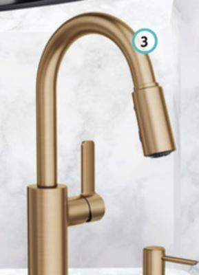 Home Hardware Durani pull down kitchen faucet offer