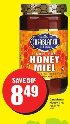 Chalo FreshCo Casablanca honey 1 kg offer