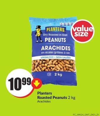 Chalo FreshCo Planters roasted peanuts 2 kg offer