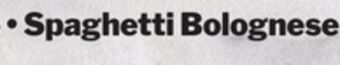M & M Food Market Spaghetti bolognese offer
