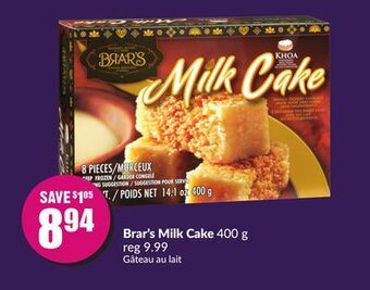 Chalo FreshCo Brar's milk cake 400 g offer