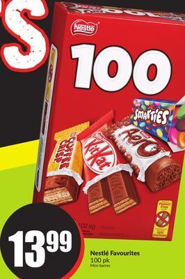 Chalo FreshCo Nestlé favourites 100 pk offer