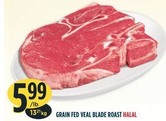 Marché Adonis Grain fed veal blade roast offer