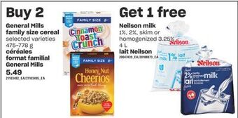 Valu-mart Céréales format familial general mills, 475-778 g offer