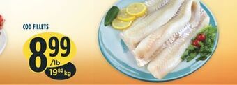 Marché Adonis Cod fillets offer