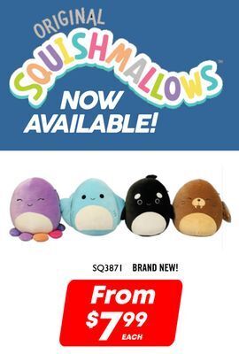 Factory Direct Debranded squishmallows offer