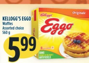 Marché Adonis Kellogg's eggo waffles offer