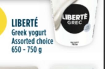 Marché Adonis Liberté greek yogurt offer