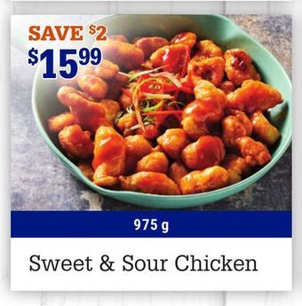 M & M Food Market Sweet & sour chicken offer