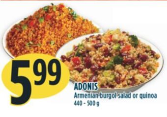 Marché Adonis Adonis armenian burgol salad or quinoa offer