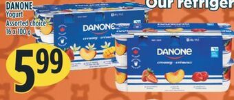 Marché Adonis Danone yogurt offer
