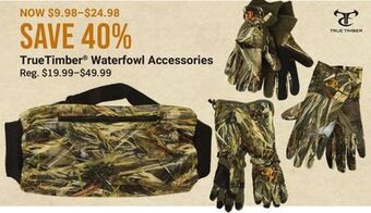 Bass Pro Truetimber waterfowl accessories offer