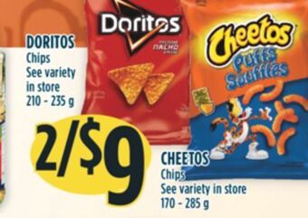 Marché Adonis Doritos chips offer