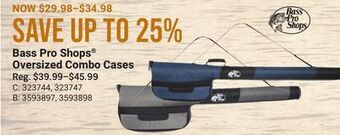 Bass Pro Bass pro shops oversized combo cases offer