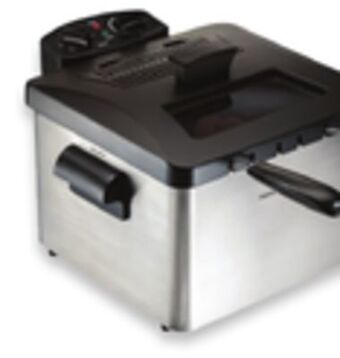 Walmart Hamilton beach 4.5 l double basket deep fryer with extra basket offer