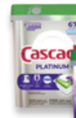 Walmart Cascade platinum or platinum plus 51s-67s offer