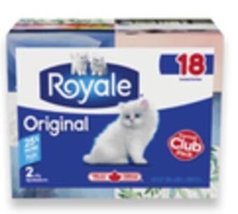 Walmart Royale 2 ply facial tissue offer