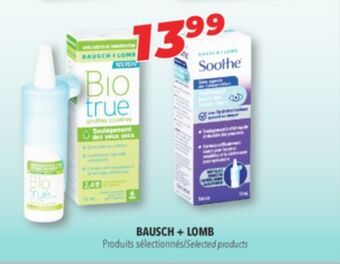 Familiprix Bausch + lomb selected products offer