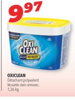 Familiprix Oxiclean versatile stain remover offer