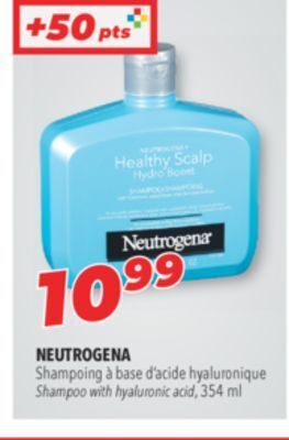 Familiprix Neutrogena shampoo with hyaluronic acid offer