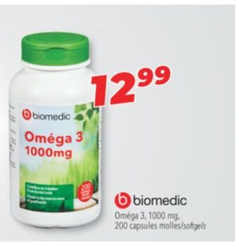 Familiprix Biomedic oméga 3, 1000 mg offer