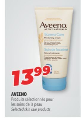 Familiprix Aveeno selected skin care products offer
