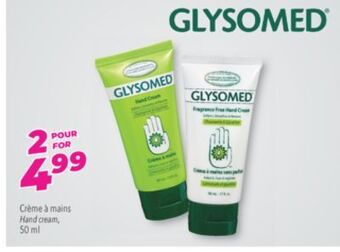 Familiprix Glysomed hand cream offer