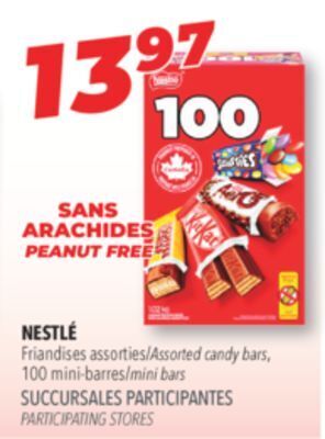 Familiprix Nestlé assorted candy bars offer