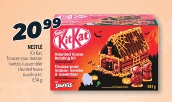 Familiprix Nestlé kit kat, haunted house building kit offer