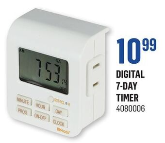 Canac Digital 7-day timer offer