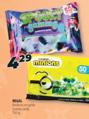 Familiprix Regal gummy candy offer