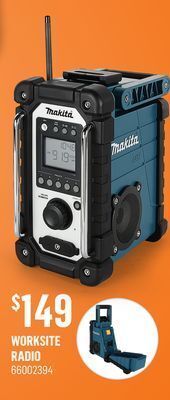 Canac Worksite radio offer