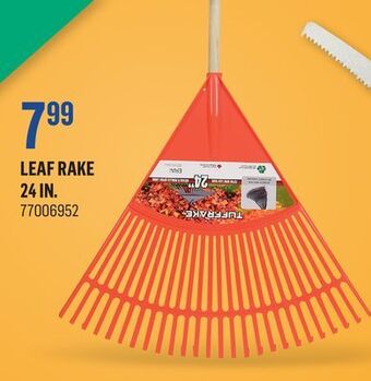 Canac Leaf rake 24 in offer