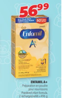 Familiprix Enfamil a+ powdered infant formula offer