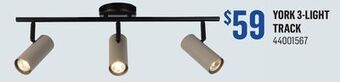 Canac York 3-light track offer