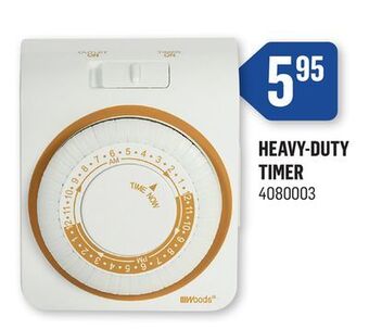 Canac Heavy-duty timer offer
