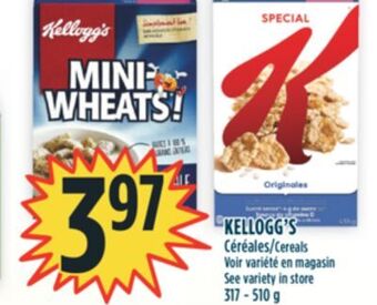 Marché Adonis Kellogg's céréales offer